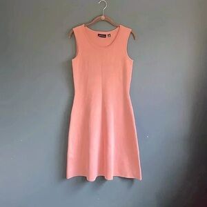 Nina Leonard Dress Size small‎ Sleeveless A-Line Sweater Pink